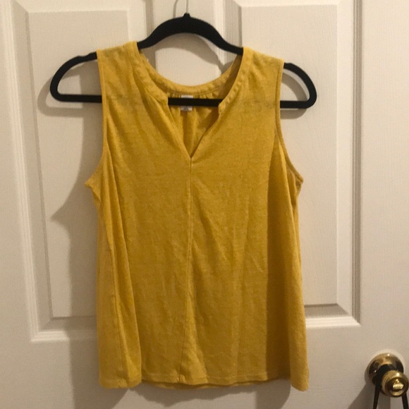 Old Navy Tops - YELLOW V- NECK TANK TOP